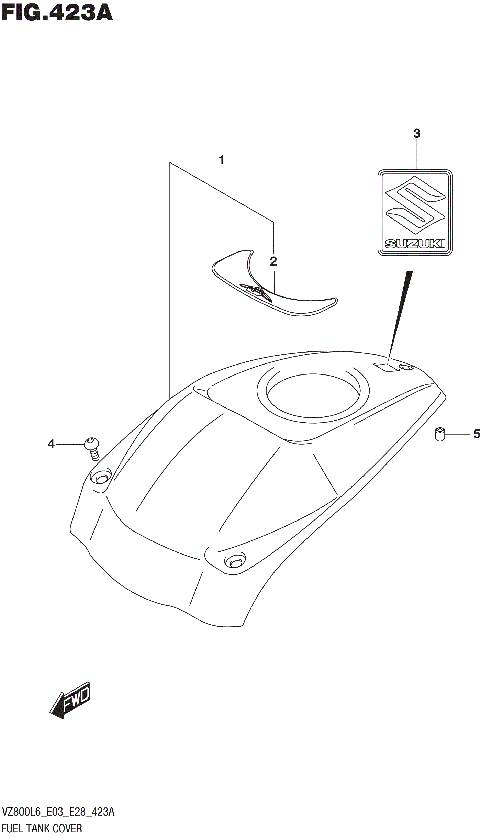 FUEL TANK COVER