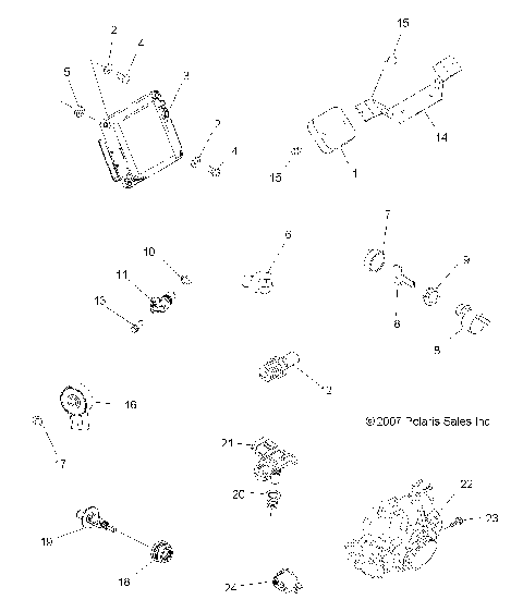 ELECTRICAL, SWITCHES and SENSORS and ECM - A08DN50AF/AS/AW/AZ (49ATVELECT08SPX25)
