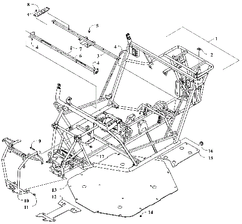 FRAME AND RELATED PARTS [302700]