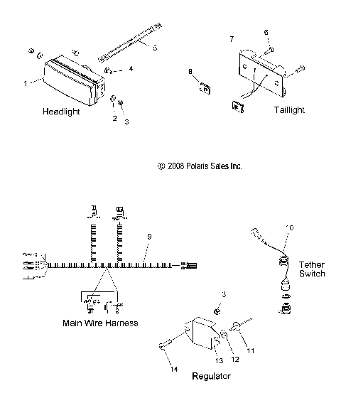 ELECTRICAL, COMPONENTS - S23WAA1ASA/1AEA (49SNOWELECT09120)