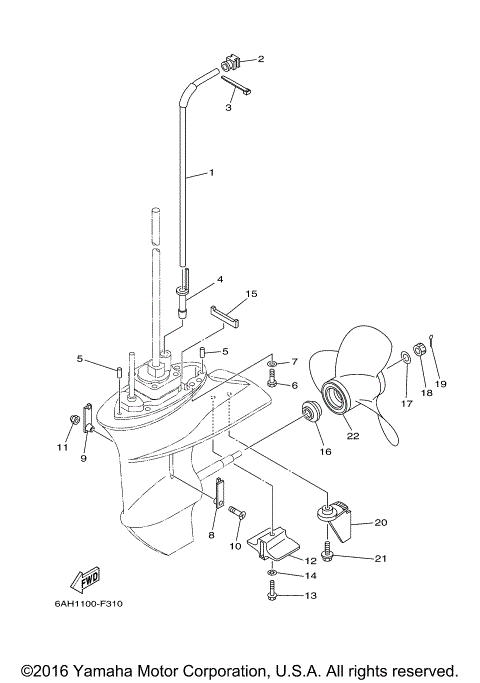 LOWER CASING DRIVE 2