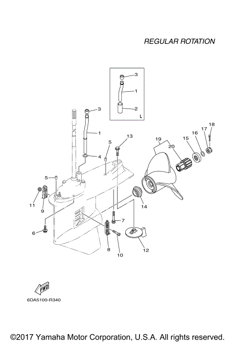 LOWER CASING DRIVE 2