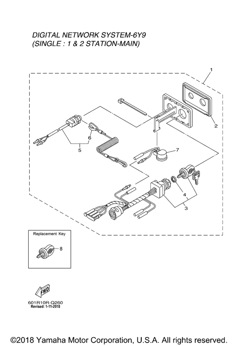 CLP SWITCH PANEL SINGLE (MAIN)
