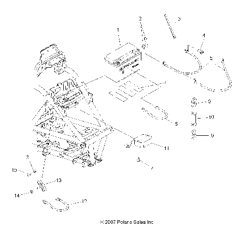 ELECTRICAL, BATTERY - A08GP52AA (49ATVBATTERY08OUT525IRS)