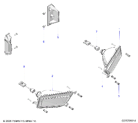 ELECTRICAL, HEADLIGHTS AND TAILLIGHTS