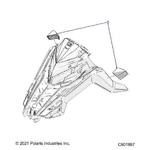 BODY, MIRRORS - S23TDH6RS (C601887)