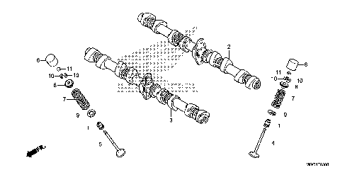 CAMSHAFT@VALVE