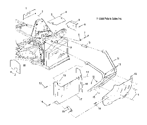 BUMPER, FRONT and SHIELDS - A07BG50AA/FA (4999201549920154A05)