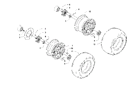 WHEEL AND TIRE ASSEMBLY [300064]