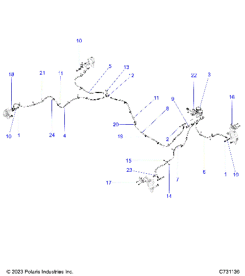 BRAKES, BRAKE LINES AND MASTER CYLINDER - R25RRE99JP (C731136)