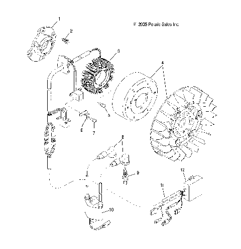 ENGINE, MAGNETO - S08NT3AS/ASA/AE (49SNOWMAGNETO08340)