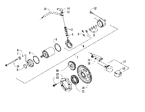 STARTER MOTOR [83022]