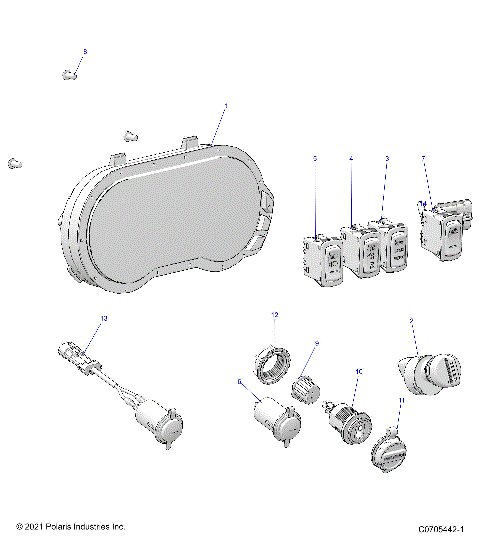 ELECTRICAL, DASH INSTRUMENTS - R22RSJ99A9/B9 (C0705442-1)