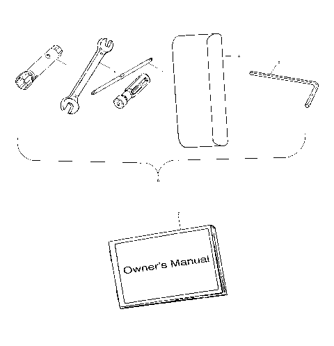 TOOL KIT - W035098CA/W035098IA (4981028102C07)