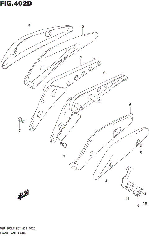 FRAME HANDLE GRIP (VZR1800BZL7 E33)