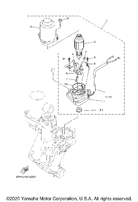 POWER TRIM & TILT ASSY 2