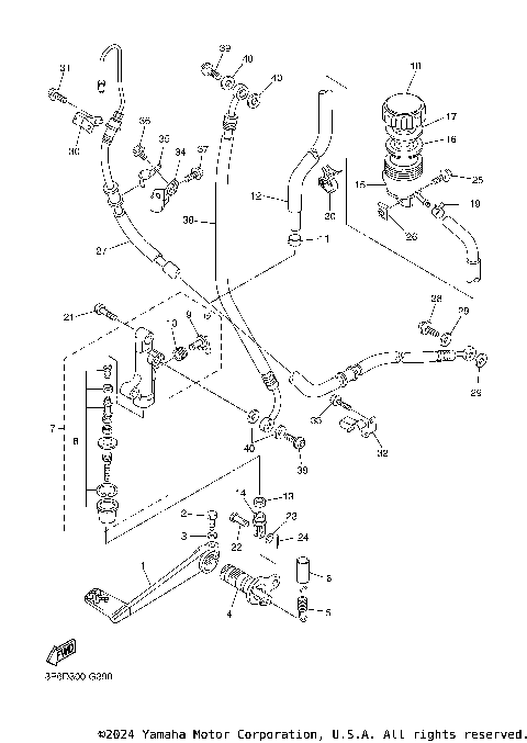 REAR MASTER CYLINDER