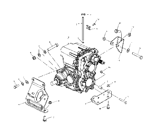 TRANSMISSION MOUNTING - A11RB42AA/A11RD50AA/AB/A11RF50AA (4981798179B02)