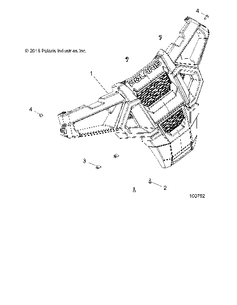 BODY, BUMPER, FRONT - A17HAA15A7/B7 (100792)