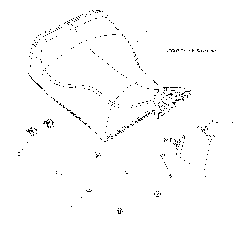 BODY, SEAT, OPERATOR - A14DN8EFQ (49ATVSEAT10SPTRGEPS)