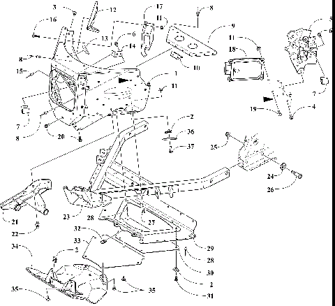 FRONT FRAME ASSEMBLY [107507]