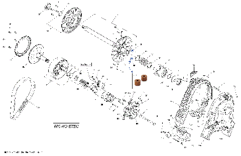 05- Pulley System 600 HO ETEC_19M1401a