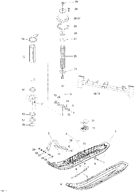 07- Front Suspension And Ski