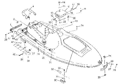 HULL and BODY SLTX B964590 and Intl. SLTX I964590 (4935783578A005)
