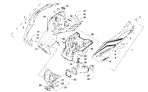 HOOD AND AIR INTAKE ASSEMBLY [103275]
