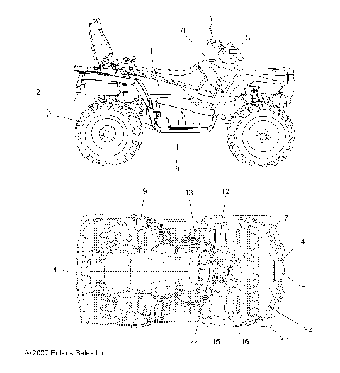 BODY, DECALS - A08DN50EA (49ATVDECAL08SPTRG500QD)