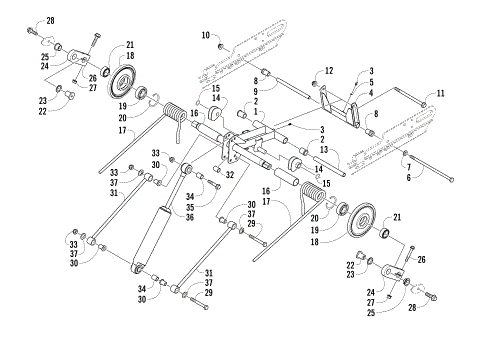 REAR SUSPENSION REAR ARM ASSEMBLY