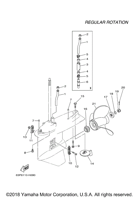 LOWER CASING DRIVE 2