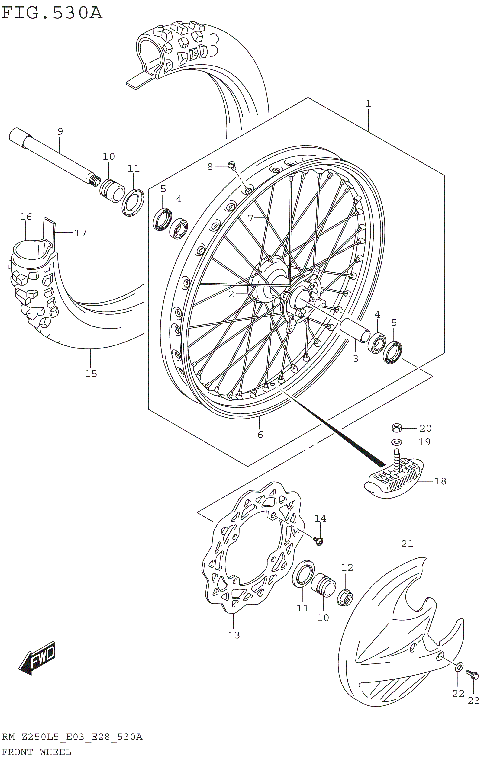 FRONT WHEEL