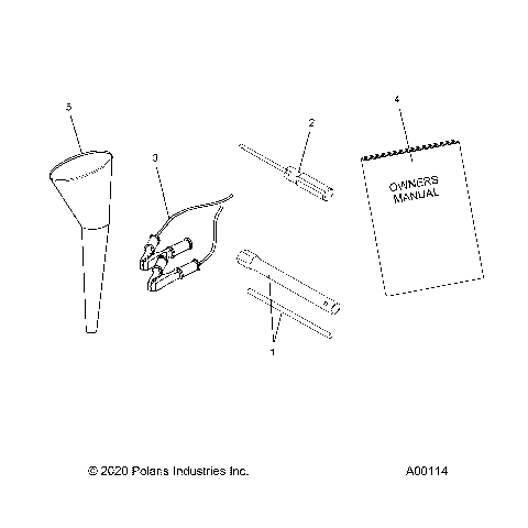 TOOLS and ACCESSORIES - P20GDGDNA (A00114)