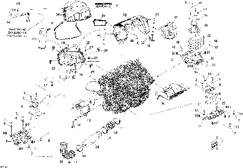 01- Engine And Air Intake Silencer