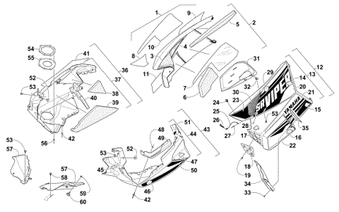 SKID PLATE AND SIDE PANEL ASSEMBLY