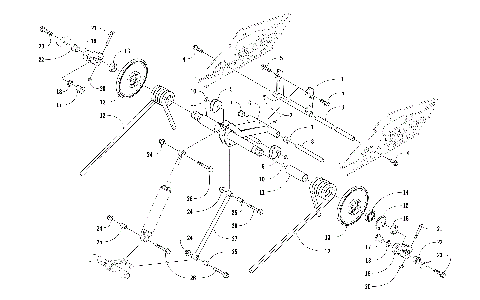 REAR SUSPENSION REAR ARM ASSEMBLY [103836]