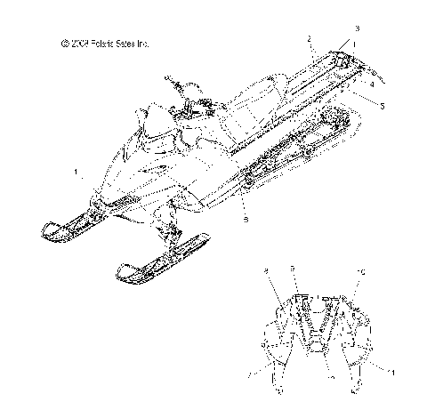 BODY, DECALS - S09PK6KS/KE/PM6KS/KE (49SNOWDECAL09800SHIFT)