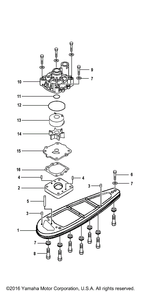 WATER PUMP ADAPTER F150