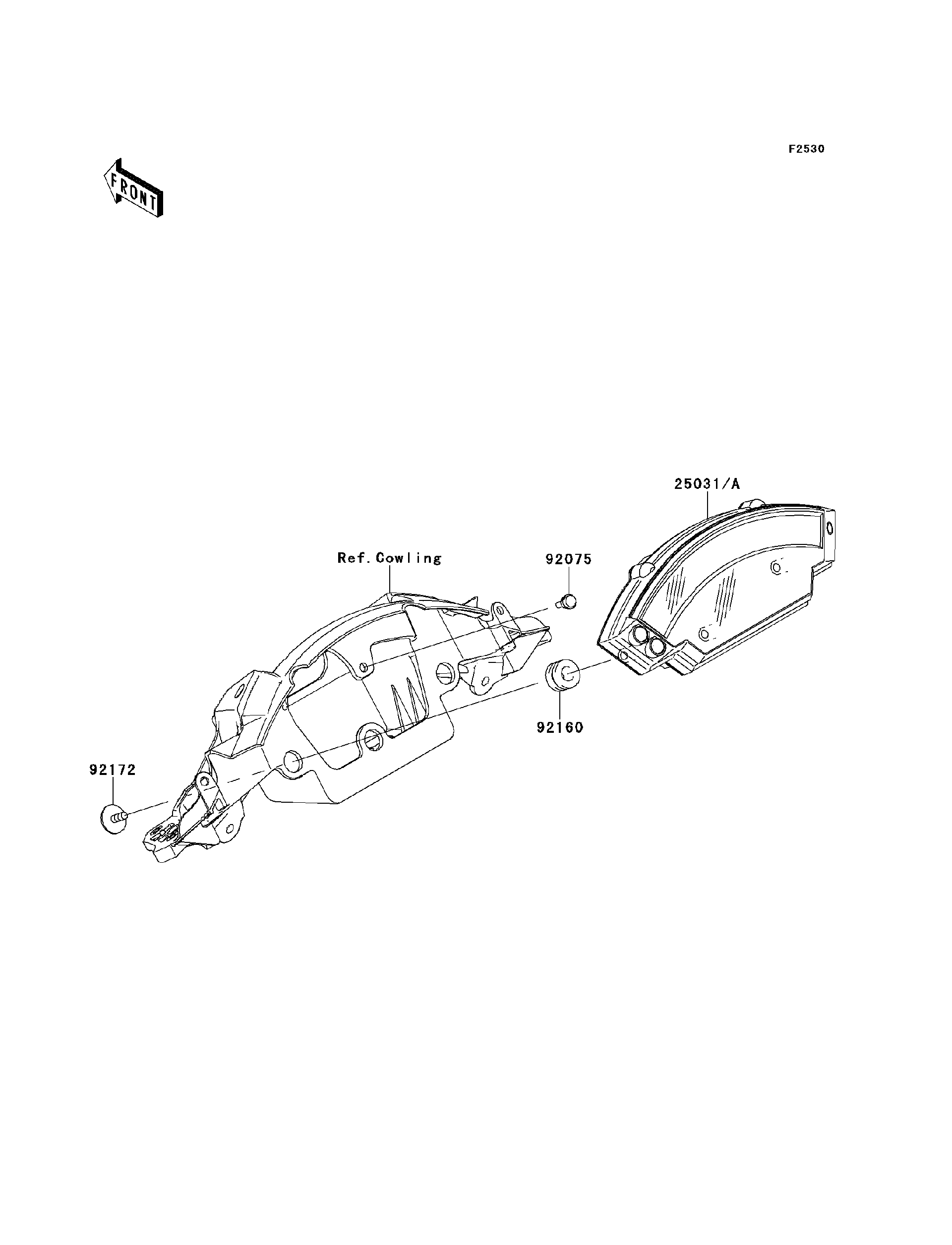 TKNG様 Kawasaki Motorcycle 1974 OEM Parts Diagram for TRANSMISSION