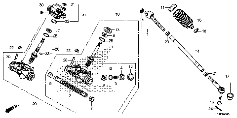 STEERING GEAR BOX@TIE ROD