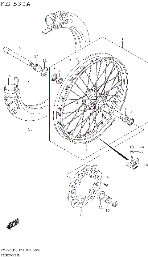 FRONT WHEEL