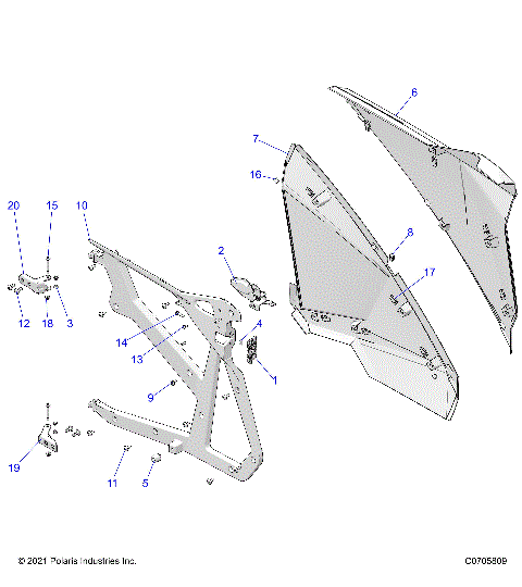 BODY, DOORS,REAR - Z22M4U92AP/BP (C0705809)