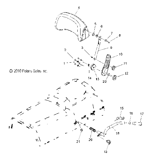 BODY, BACKREST AND GRABHANDLES - S12PU7ESL/EEL (49SNOWBACKREST11WIDE)