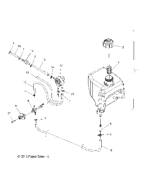 FUEL SYSTEM - P14GDGAAA (49PWRFUEL14P1)