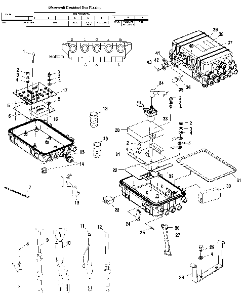 ELECTRICAL BOX - B994978 (4951515151b011)