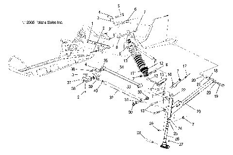 SUSPENSION, FRONT - S07SU4BS/BE (4997559755A13)