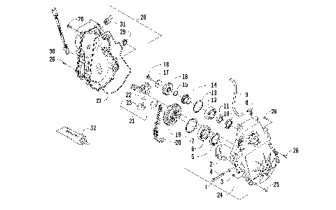 CHAIN CASE ASSEMBLY [95834]