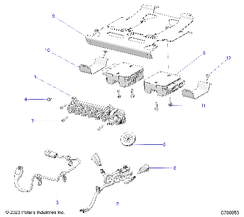 ELECTRICAL, WIRE HARNESS, PERIPHERAL - Z25XPE92A/92B (C760053)