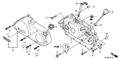 RIGHT CRANKCASE COVER